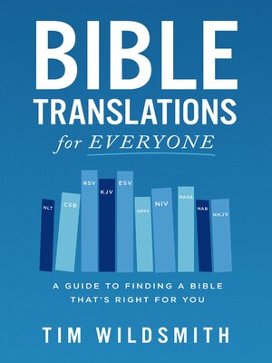 cover image of Bible Translations for Everyone
